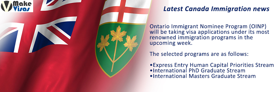 Ontario reopening Immigration programs upcoming week